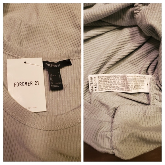 Forever 21 Ruched Ribbed Tank Dress - Picture 7 of 7